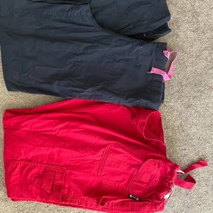 Two pairs of scrub pants- Size small